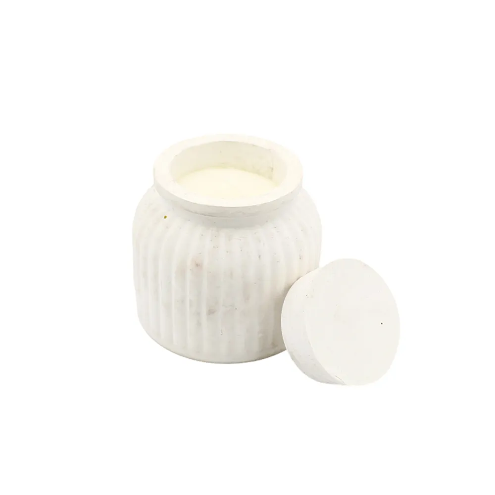 Φυτικό κερί σε δοχείο πορσελάνης 100 γρ.