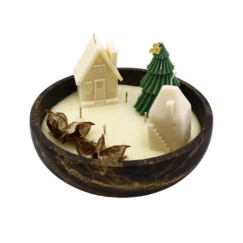 Φυτικό αρωματικό κερί απο μαλακή και σκληρή σόγια 1000 γρ.