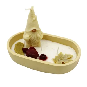 Φυτικό κερί σε δοχείο πορσελάνης 200 γρ.